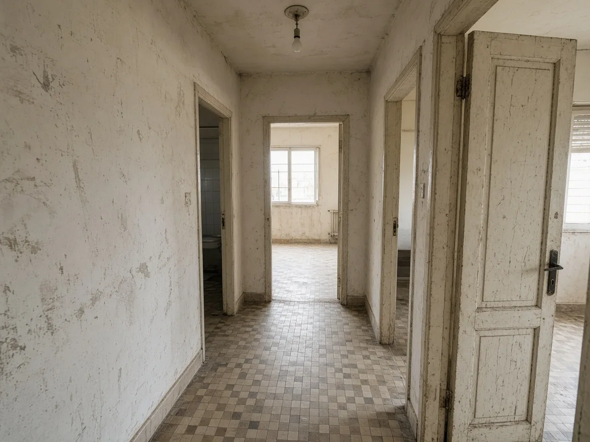 Piso en Sabadell antes de pintar — Pintores Sabadell Crismarc